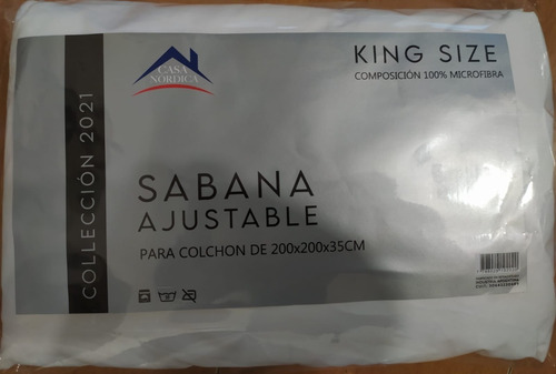 Imagen 2 de 2 de Sabana Ajustable Queen 160x2x35 Super Suave Piel De Durazno