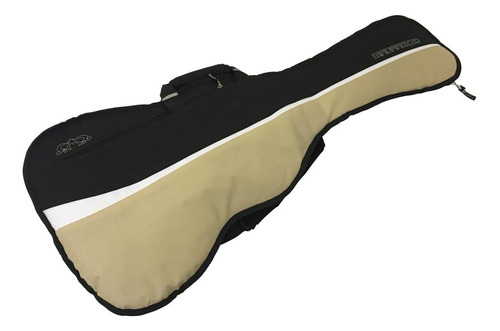 Funda Para Guitarra Largo 106 Relleno 10mm Black/beige
