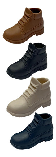 4 Piezas De Zapatos A Escala 1:6, Juguetes De Moda Hechos D