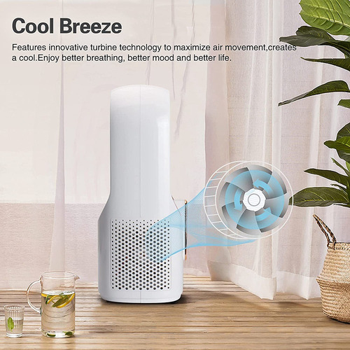 Dq1 Ventilador De Escritorio, Ventilador Sin Aspas,