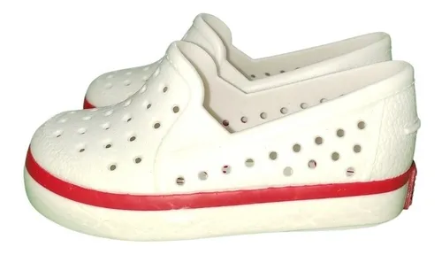Zapatos plasticos blancos new arrivals