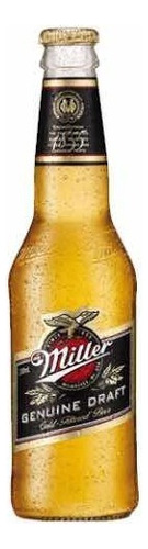 Cerveza Miller Porron 330c Miler Botella Rubia Villa Crespo