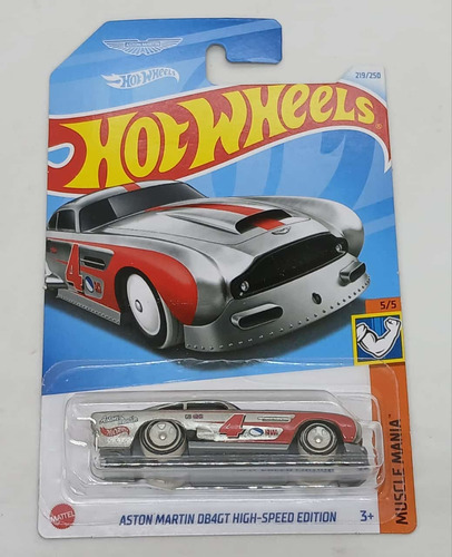 Aston Martin Db4gt High-speed Edition Hot Wheels Muscle Man Gris