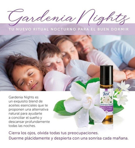 Imagen 4 de 6 de Roll On Gardenia Nights Swiss Just Original Y Sellado