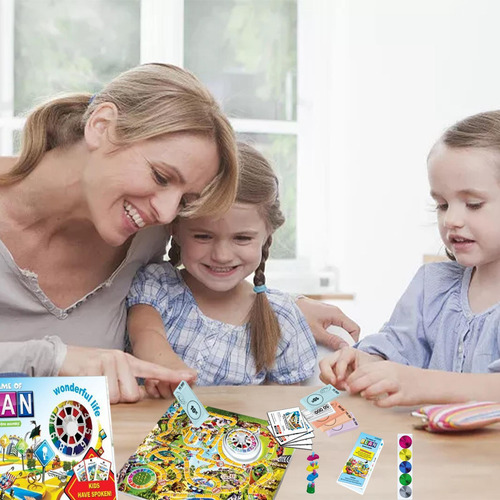 Juego De Vida Juego De Mesa El Viaje De La Vida Juego