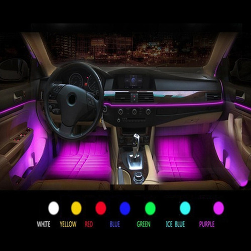 Kit De Luz Ambiental Rgb Led Atmosphere App Music Control -f