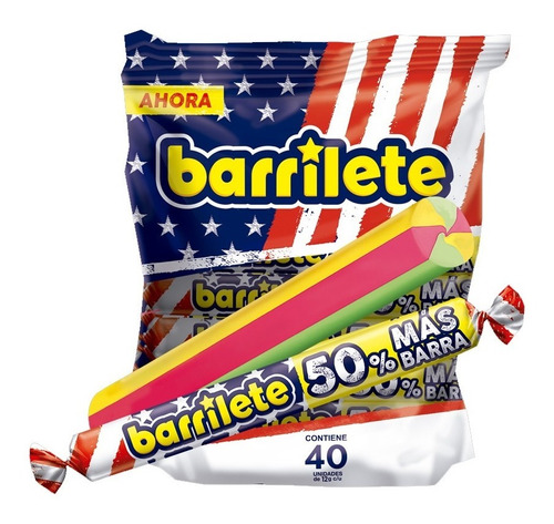 Caramelo Barrilete Grande - G A $1 - g a $21