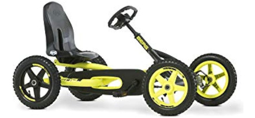 Pedal Borg Buddy Cross Para Niños Go Kart Yellow / Black