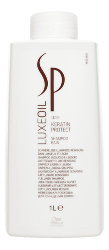 Wella Sp Luxe Oil Keratin Protect-shampoo 1000ml Belezanaweb