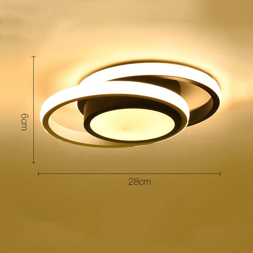 Lámpara Colgante De Luz De Techo Creativa De 2 Uds.,