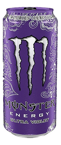 Energético Ultra Violet Zero Açúcar Monster Lata 473ml