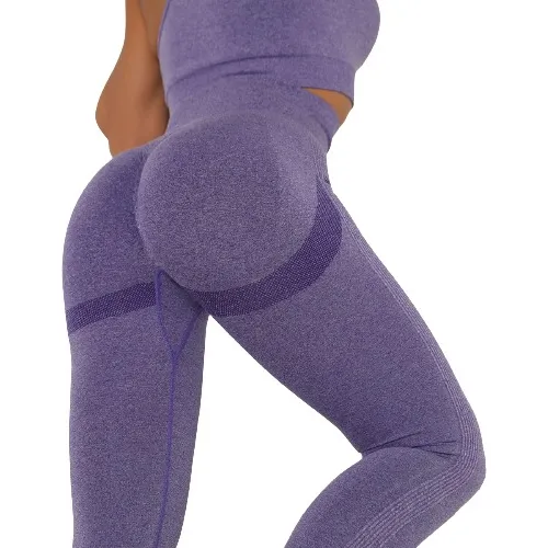 Women's High-Waisted Yoga Pants: Sexy Butt Fitness Leggings for Gym Workouts