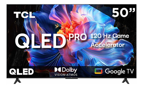 Smart Tv Tcl 50 Google Tv Qled 4k Compatible Con Alexa
