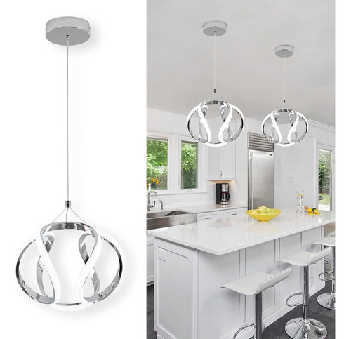 Lámpara Colgante Led Moderna Para Sala, Dormitorio, Cocina -