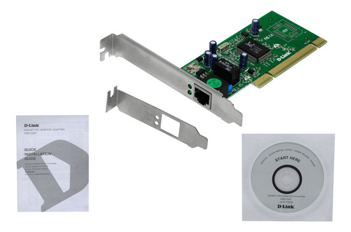 D-link Tarjeta Pci 1-1000 1-rj45 High/low Profile