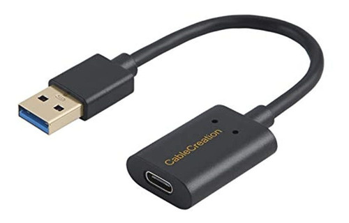 Cablecreation  Usb A Usb-c Adaptador De Cable, Tipo A 3.0