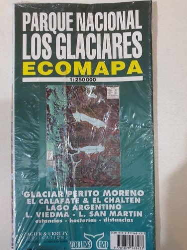 Mapa Parque Nacional Los Glaciares- Ecomapa