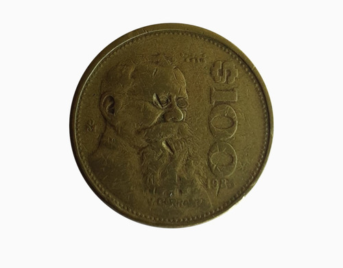 Moneda México 1985 100 Pesos