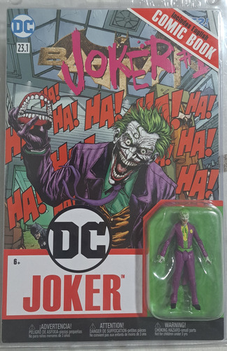 Dc Comic Book Joker Con Figura De Joker Original Ingles (Usado)