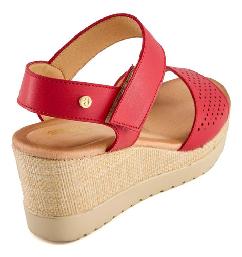 Plataforma Casual Ve3689721 Sintetico Pulsera Doble Empeine