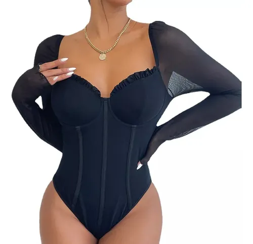 Blusas tipo body elegantes hotsell