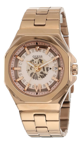 Reloj Guess Con Diamantes En Oro Rosa