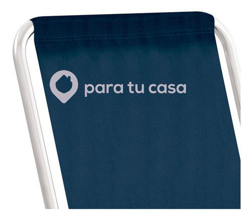 Sillón X2 Aluminio Playero Pescador Camping Alto Mor
