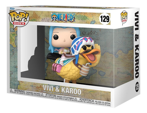 Funko Pop Rides: One Piece - Vivi E Karoo