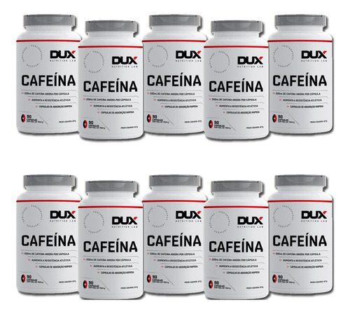 Promoção Dux Nutrition Lab Cafeína Soft Gel ( 10 Unidades )