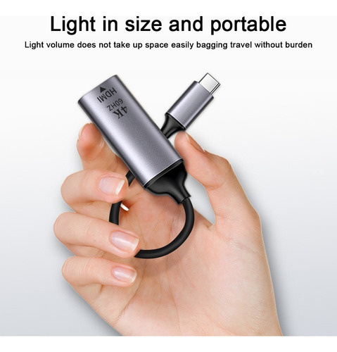 U Fc Portátil Tipo-c Usb C A /dp/mini Dp/vga Adaptador 4k