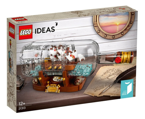 Lego Ideas Ship In The Bottle # 21313