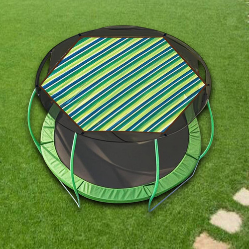 Cubierta De Tono De Trampolín Canopy 14 Pies Para 6 Polos