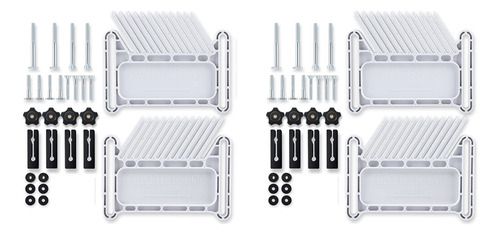 2 Unidades De Dispositivo De Seguridad Featherboard, Apilabl