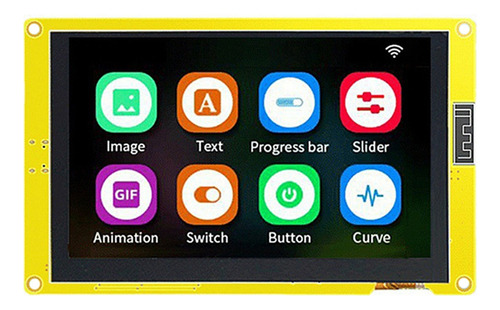 Pantalla Táctil Tn De 7 Pulgadas Para Esp32-s3-wroom-1 Ardui