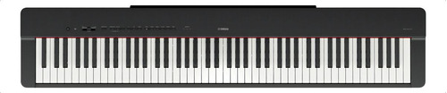 O piano digital Yamaha P225bset inclui adaptador Pa-150 preto