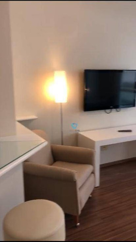 Imagem 6 de 19 de Flat Com 1 Dormitório Para Alugar, 60 M² Por R$ 3.500,00/mês - Alphaville - Barueri/sp - Fl0040