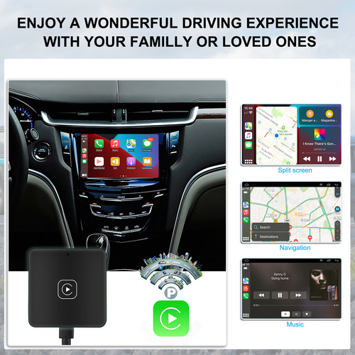 Módulo Externo Inalámbrico Negro Ai2303cp Para Apple Carplay