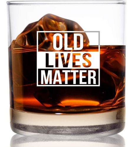 Old Lives Matter - Vaso Escocés De Whisky De 11 Onzas, Diver