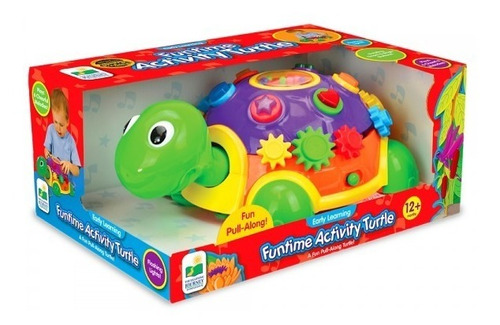 Tortuga De Arrastre Con Sonido Para Niños The Learning