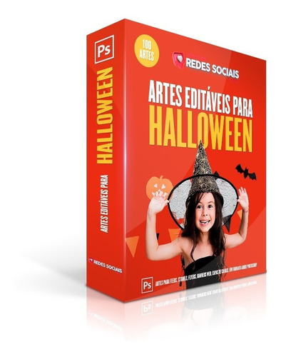 100 Artes Editáveis Para Redes Sociais De Halloween Bruxas