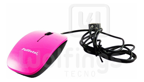 Imagen 2 de 6 de Mouse Optico Fulltotal Varios Colores Mo-2015 Comodo Para Pc