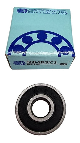Rodamiento Ruleman 608 2rs C3  (8x22x7) Roller Skate Steyr