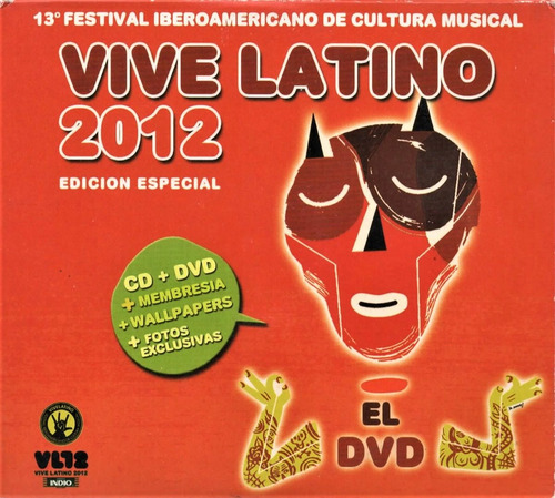 Vive Latino 2012 - Ed. Especial - Cd + Dvd - 13 Festival 