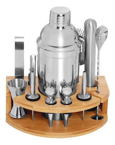 Cocktail Bar Set Kit Con Herramientas Y Accesorios