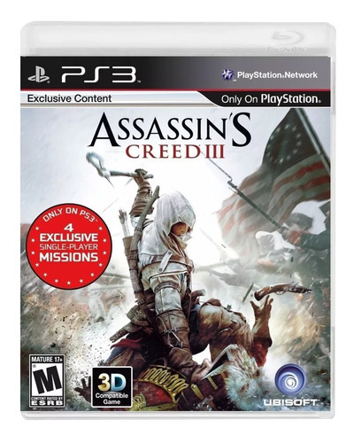 Ps3 - Assassin's Creed Ill - Físico Original R (Reacondicionado)