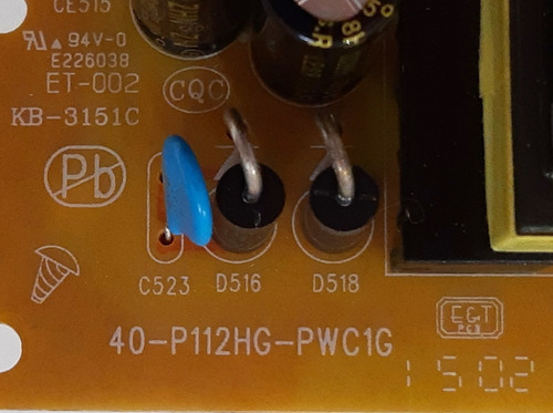 Placa Fonte Philips Htb3520x Htd5520x 40-p112hg-pwc1g Nova