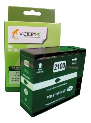Kit 12 Cartuchos Genérico P/canon Maxify Pgi 2100 Xl