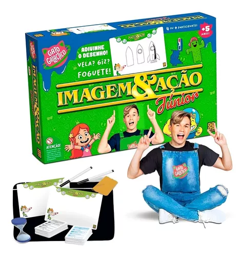 Jogo Imagem & Ação Júnior Lousa Mágica - Loja Grow