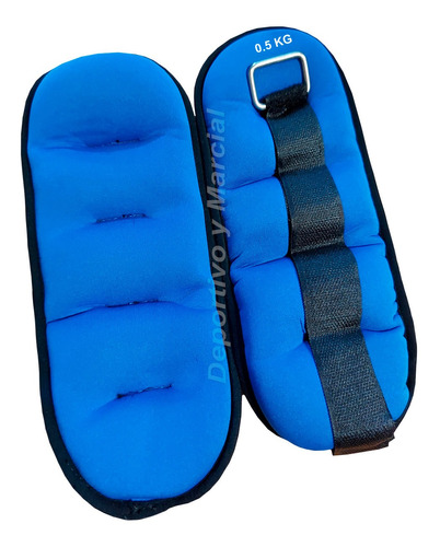 Muñequeras Tobilleras De 1/2 Kg Neoprene Live Up Fitness Gym