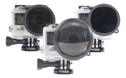 Polarpro Filtros Polarizados Gopro Hero 4 3 Silver Black